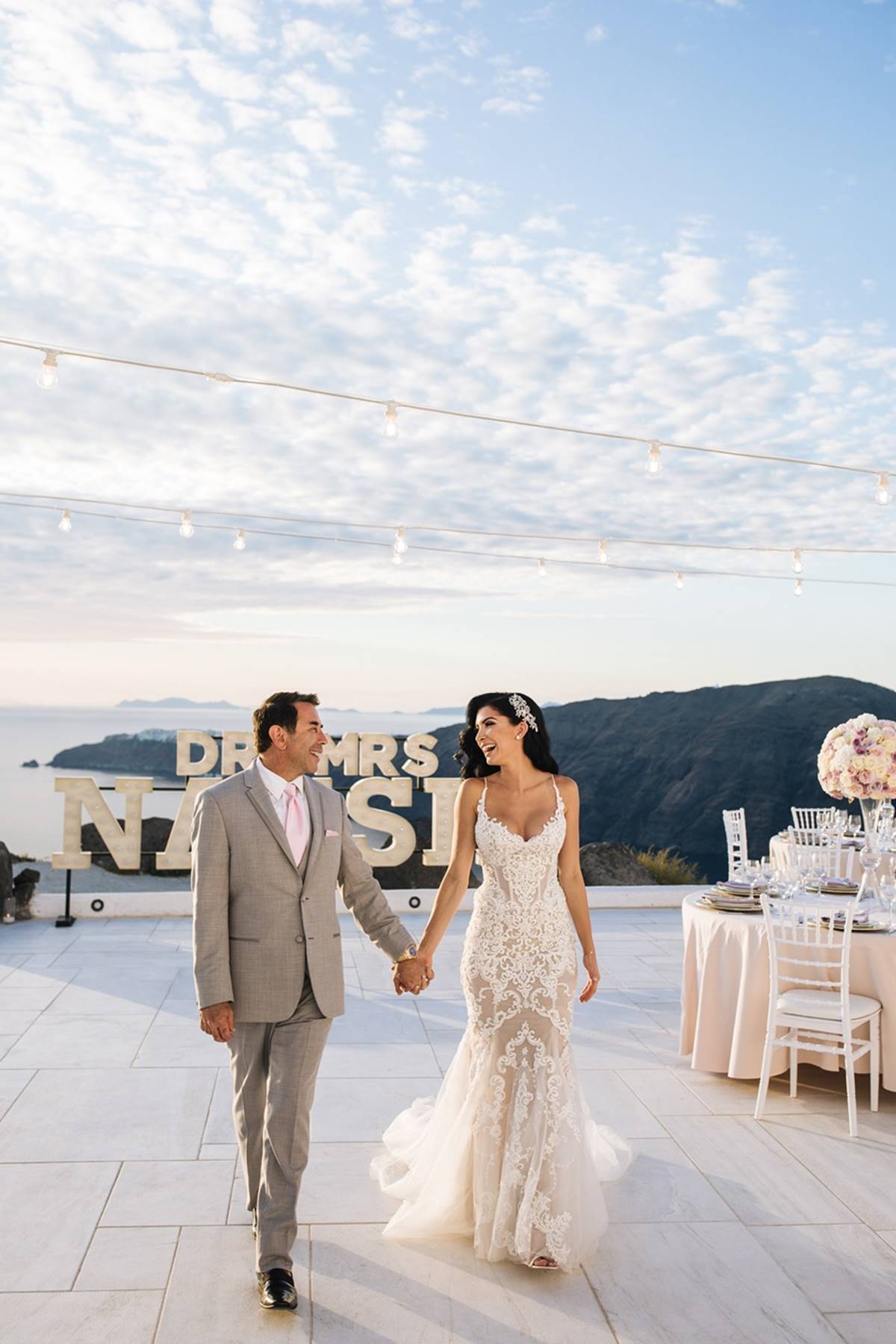 Dr. Paul Nassif Sings to Brittany Pattakos at Wedding